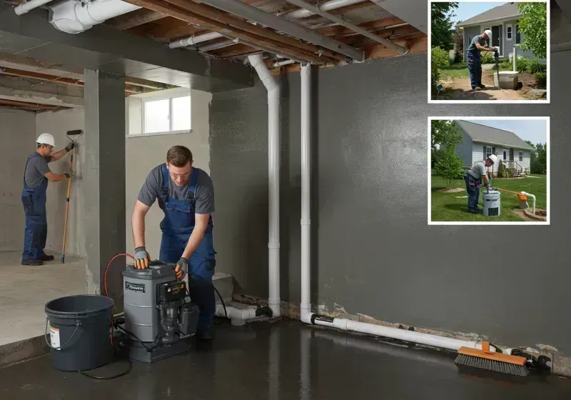 Basement Waterproofing and Flood Prevention process in Ohatchee, AL